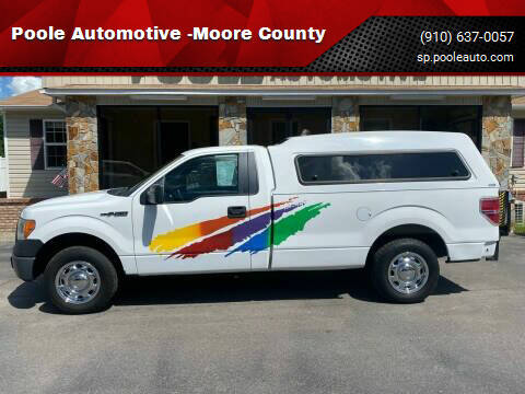 2011 Ford F-150 for sale at Poole Automotive -Moore County in Aberdeen NC