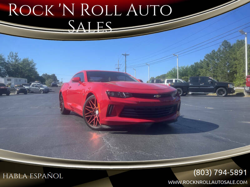 Used 2016 Chevrolet Camaro 1LT with VIN 1G1FB1RS9G0182184 for sale in West Columbia, SC
