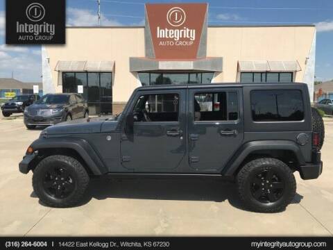 2017 Jeep Wrangler Unlimited for sale at Integrity Auto Group in Wichita KS
