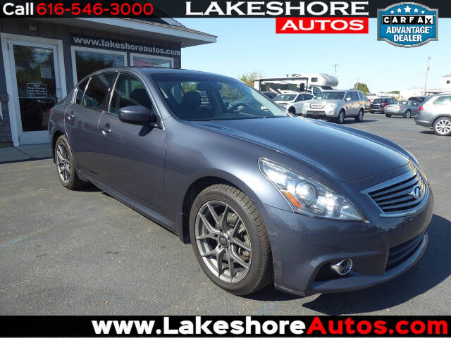 2012 INFINITI G37 Sedan for sale at Lakeshore Autos in Holland, MI