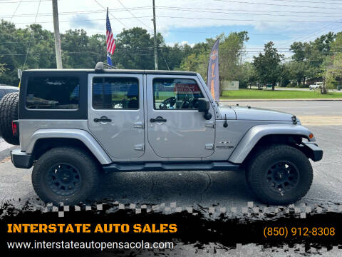 2018 Jeep Wrangler JK Unlimited for sale at INTERSTATE AUTO SALES in Pensacola FL