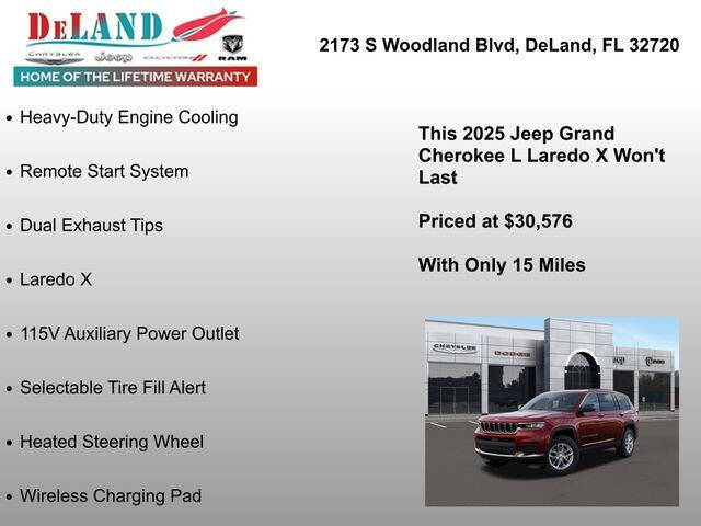 2025 Jeep Grand Cherokee L Laredo