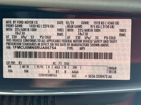 2024 Ford Escape ST-Line