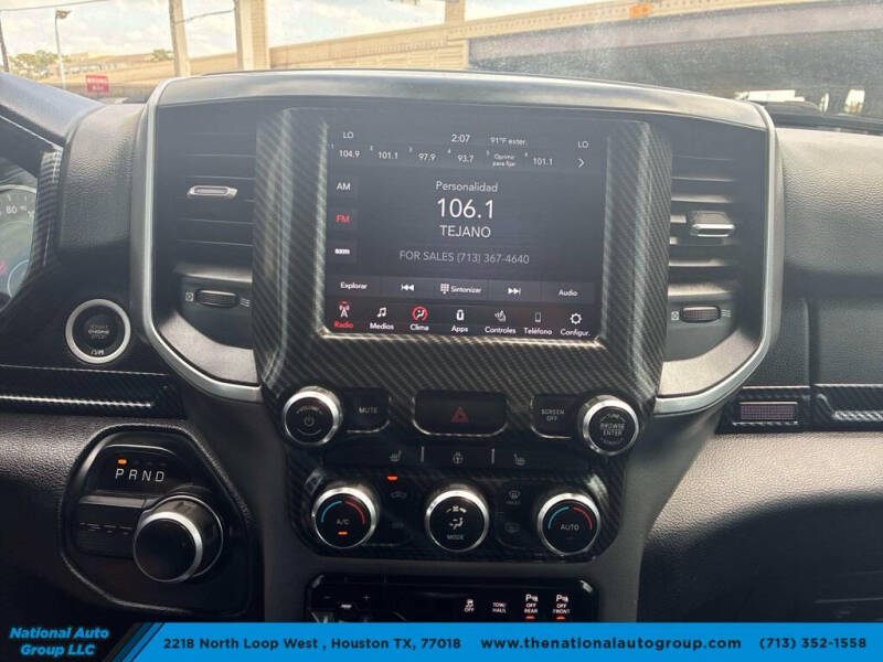2021 RAM 1500