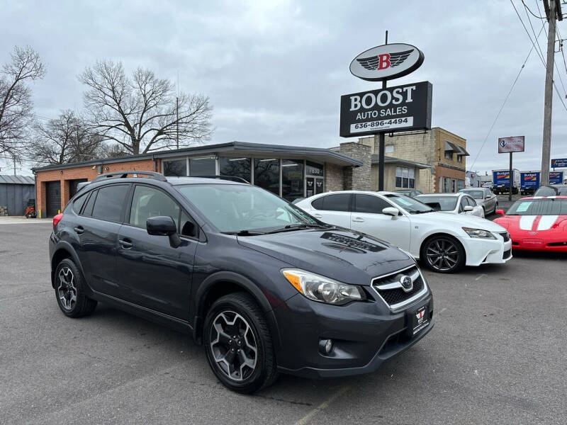 2014 Subaru XV Crosstrek for sale at BOOST AUTO SALES in Saint Louis MO