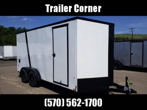 2022 Look Trailers STLC 7X16 - UTV HEIGHT - BLACK