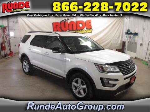 2016 Ford Explorer for sale at Runde PreDriven in Hazel Green WI