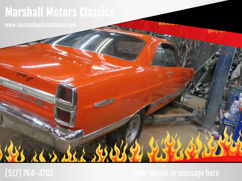 1967 Ford Fairlane 500 for sale at Marshall Motors Classics in Jackson MI
