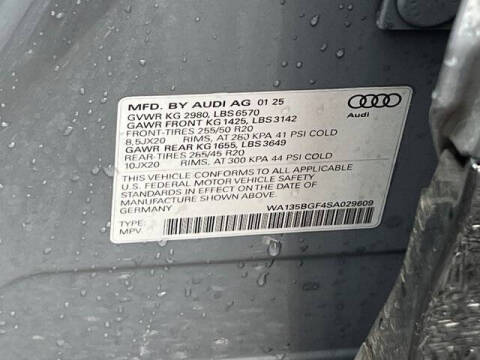 2025 Audi SQ6 e-tron quattro Prestige