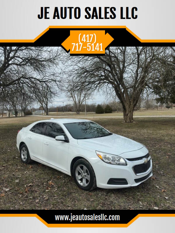 2016 Chevrolet Malibu Limited for sale at JE AUTO SALES LLC in Webb City MO