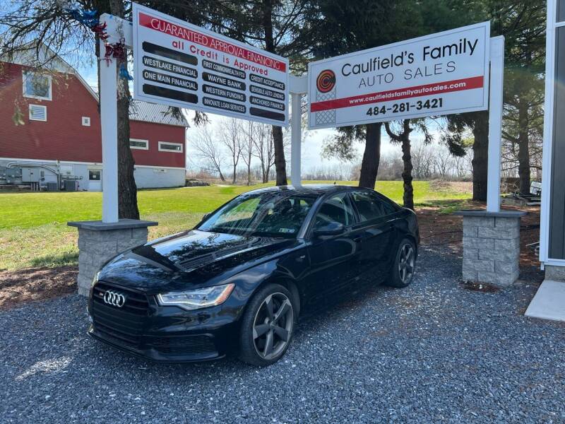 2015 Audi S6 for sale at Caulfields Family Auto Sales in Bath PA