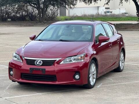 2012 Lexus CT 200h for sale at BEST AUTO DEAL in Carrollton TX
