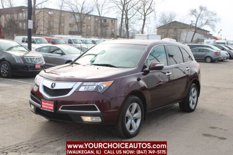 2010 Acura MDX for sale at Your Choice Autos - Waukegan in Waukegan IL