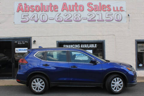 2019 Nissan Rogue for sale at Absolute Auto Sales in Fredericksburg VA