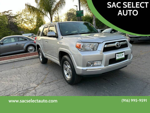 2011 Toyota 4Runner for sale at SAC SELECT AUTO in Sacramento CA