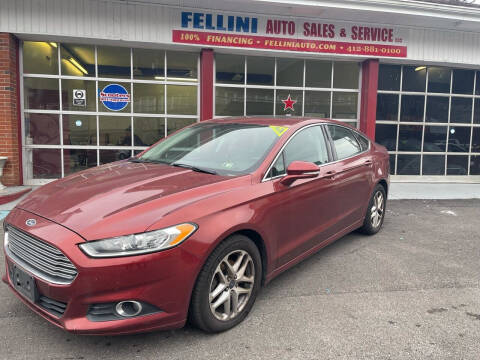 2014 Ford Fusion for sale at Fellini Auto Sales & Service LLC in Pittsburgh PA