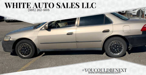 2000 Honda Accord for sale at WHITE AUTO SALES LLC in Houma LA