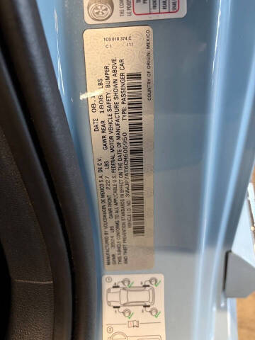 2012 Volkswagen Beetle 2.5L PZEV