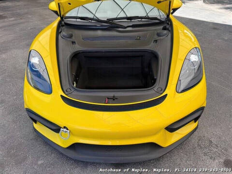 2020 Porsche 718 Cayman GT4