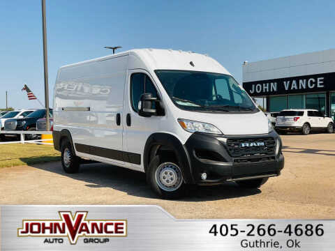 2025 RAM ProMaster for sale at Vance Fleet Services in Guthrie OK