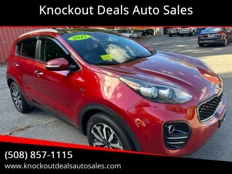 2017 Kia Sportage for sale at Knockout Deals Auto Sales in West Bridgewater MA