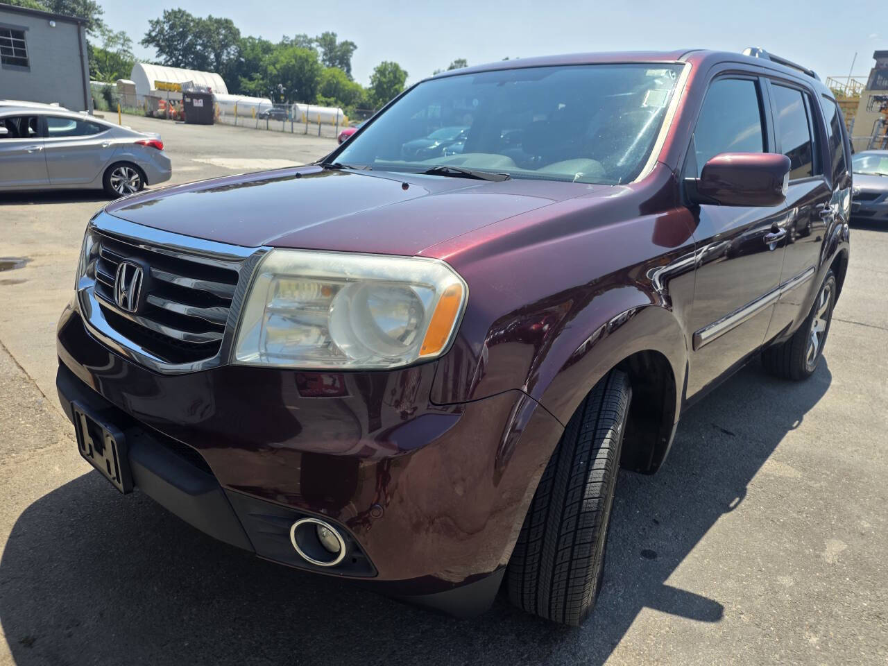 Burgundy 2013 Honda Pilot Touring 4x4 Touring 4dr SUV 2