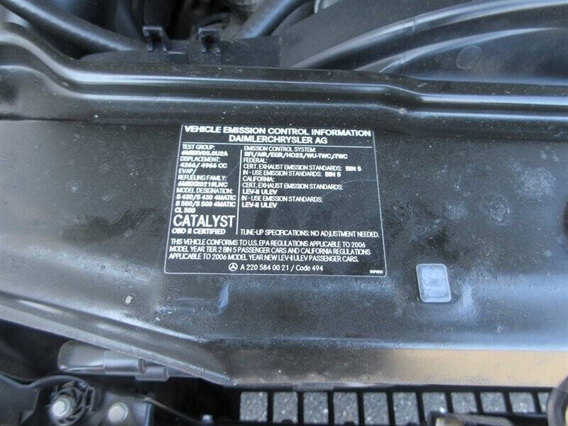 2006 Mercedes-Benz S-Class S 500 4MATIC