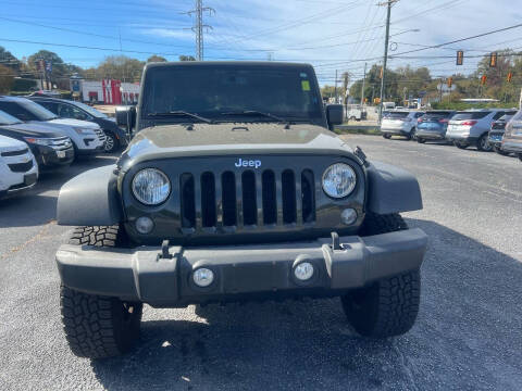 2015 Jeep Wrangler Unlimited Sport