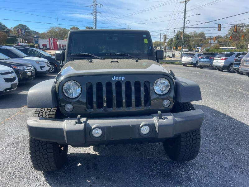 2015 Jeep Wrangler Unlimited Sport