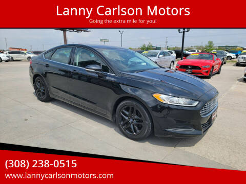 2016 Ford Fusion for sale at Lanny Carlson Motors in Kearney NE