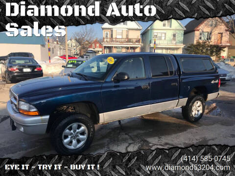 2003 Dodge Dakota for sale at DIAMOND AUTO SALES LLC in Milwaukee WI