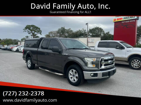 2015 Ford F-150 for sale at David Family Auto, Inc. in New Port Richey FL