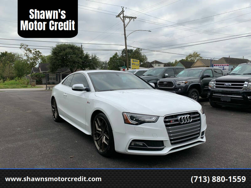 2013 Audi S5 for sale at Shawn's Motor Credit in Houston TX