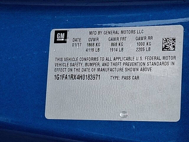 2017 Chevrolet Camaro