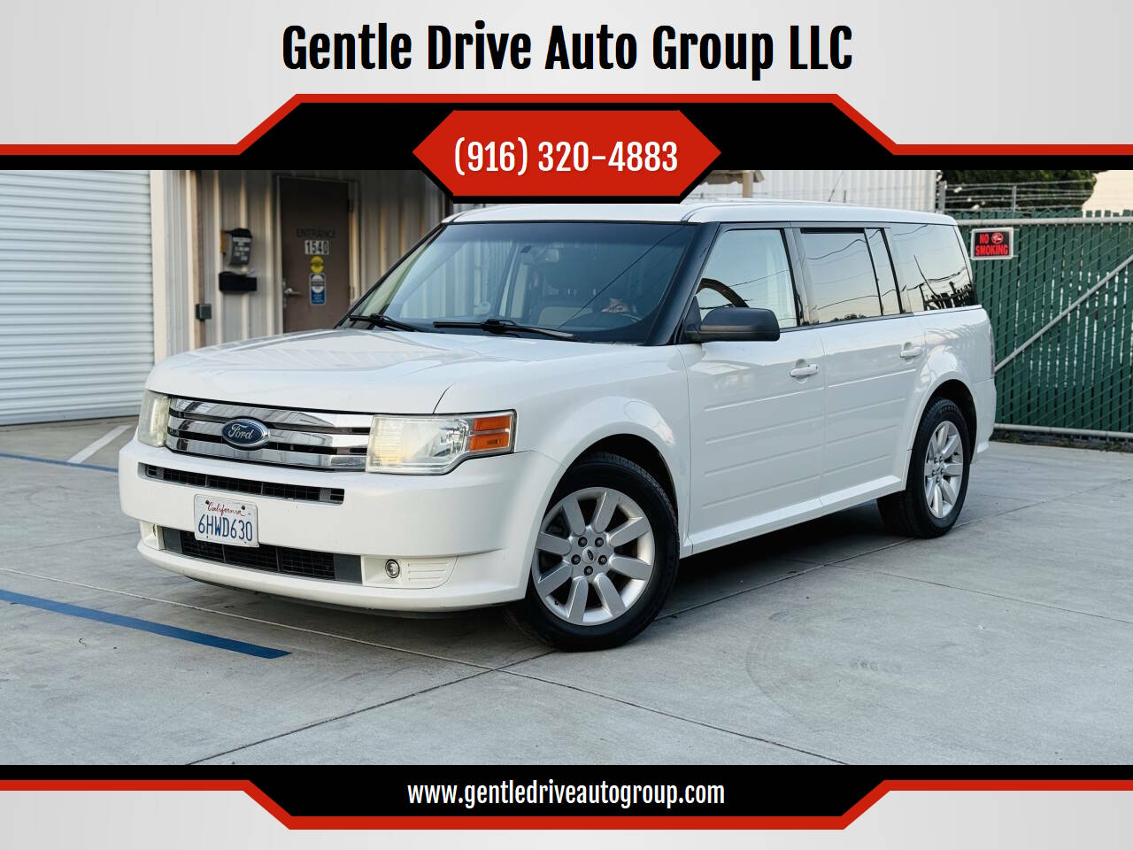 White 2009 Ford Flex SE SE Crossover 4dr 1