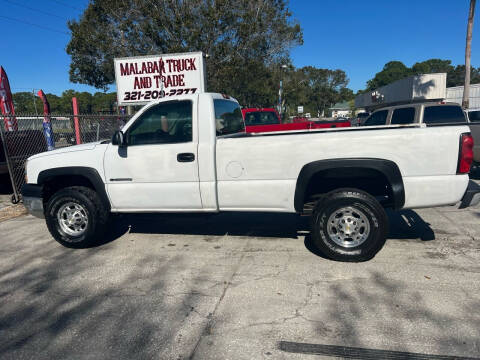 2003 Chevrolet Silverado 2500HD for sale at Malabar Truck and Trade in Palm Bay FL