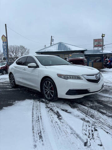 2016 Acura TLX for sale at Sam's Autos LLC in Bellefontaine OH