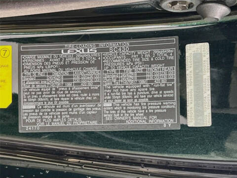2002 Lexus SC 430