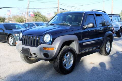 2003 Jeep Liberty for sale at ROADSTERS AUTO in Houston TX