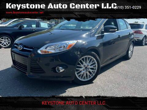 2012 Ford Focus for sale at Keystone Auto Center LLC in Allentown PA