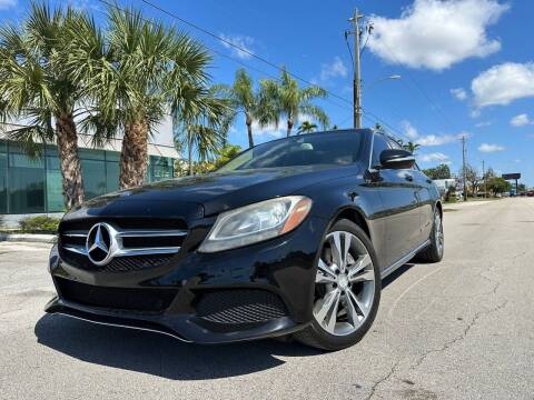 2015 Mercedes-Benz C-Class for sale at HIGH PERFORMANCE MOTORS in Hollywood FL
