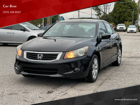 2009 Honda Accord for sale at Car Bros in Virginia Beach VA