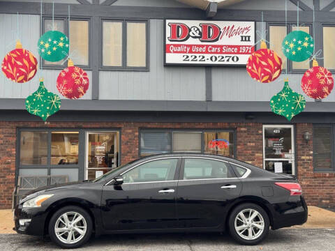 2013 Nissan Altima for sale at D & D Motors Ltd in Belleville IL