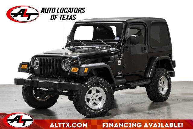 2005 Jeep Wrangler for sale at AUTO LOCATORS OF TEXAS in Plano TX