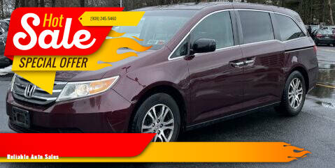 2012 Honda Odyssey for sale at Reliable Auto Sales in Roselle NJ