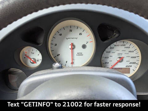 2009 Dodge Viper SRT 10