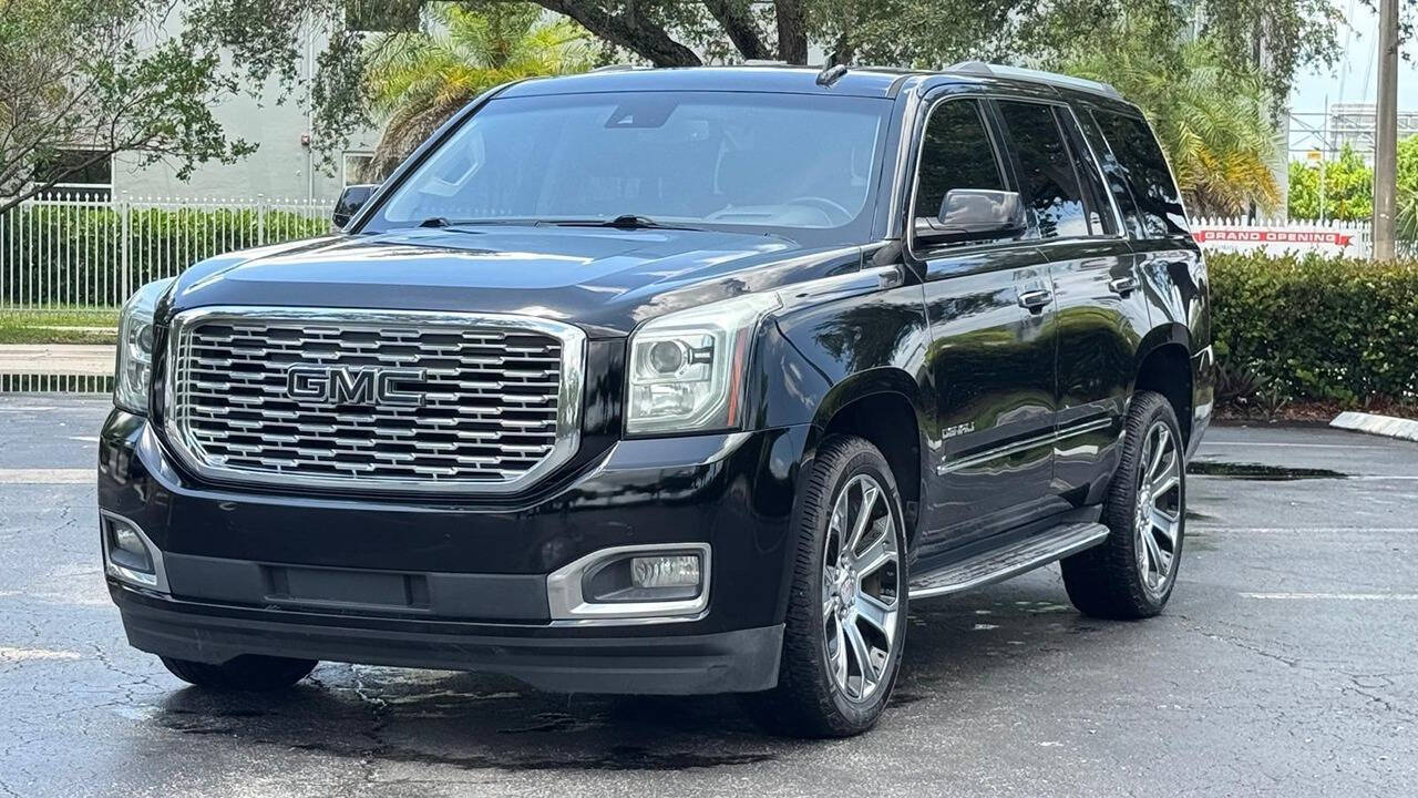 Black 2019 GMC Yukon Denali 4x4 Denali 4dr SUV 2