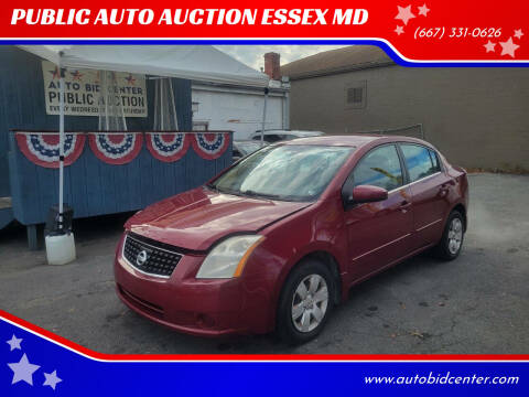 2008 Nissan Sentra for sale at PUBLIC AUTO AUCTION ESSEX MD in Essex MD