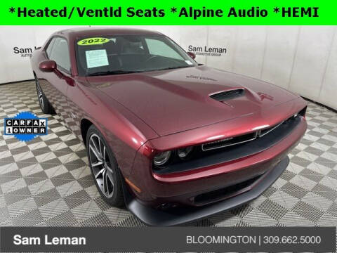 2022 Dodge Challenger for sale at Sam Leman CDJR Bloomington in Bloomington IL