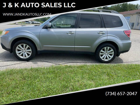 2011 Subaru Forester for sale at J & K AUTO SALES LLC in Holland MI